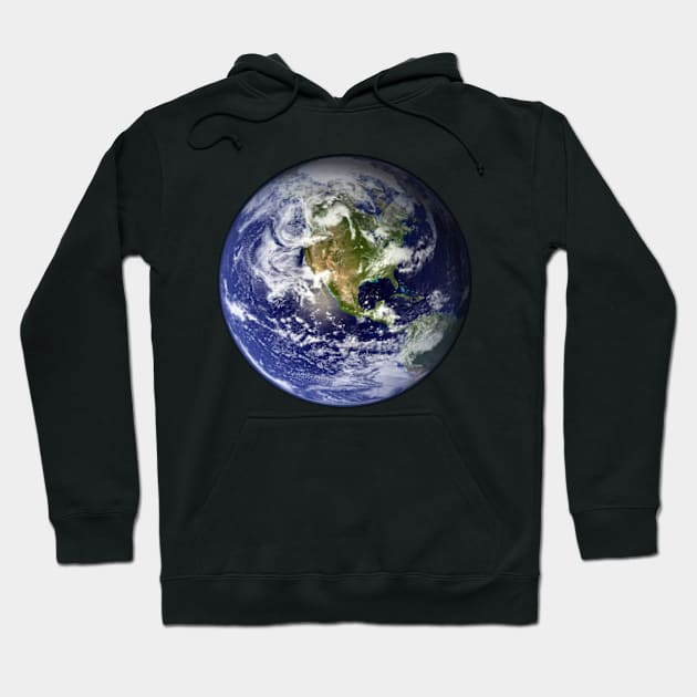 EARTH - USA/CANADA/CENTRAL AMERICA WESTERN HEMISPHERE Hoodie by colormecolorado